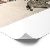 リトルビッグホーンの戦いのオープン(インク) ポスター (角)