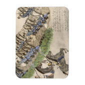 リトルビッグホーンの戦いのオープン(インク) マグネット (縦)