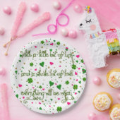 リトルビットのアイリッシュラック–9イン紙プレート ペーパープレート (パーティー)