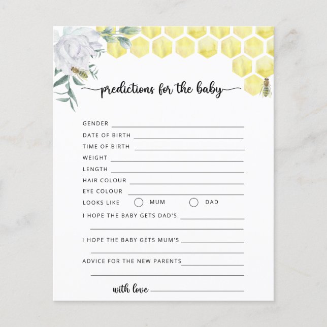 リトルビーベビー予測とアドバイス (正面)