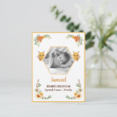 リトルビーベビー誕生統計 ポストカード (スタンド正面)