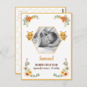 リトルビーベビー誕生統計 ポストカード (正面/裏面)