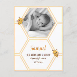 リトルビーベビー誕生統計 ポストカード