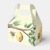 リトルビー赤ちゃんシャワーお願いボックス フェイバーボックス (裏面サイド)