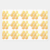 リトルビー赤ちゃんシャワー包装紙シート ラッピングペーパーシート (正面2)