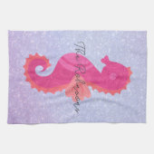 リトルピかわいらしックシーホース キッチンタオル (横)