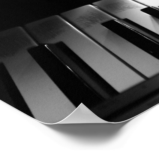 リトルピアノ奏者 ポスター (角)