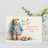 リトルピエロ第1回バースデーショー 招待状 (スタンド正面)