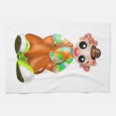 リトルピエロ- キッチンタオル (横)