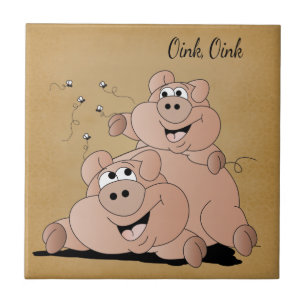 リトルピギー🐷オインク  タイル