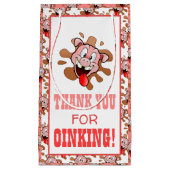 リトルピギーサンキューフェイバーバッグ スモールペーパーバッグ (正面)