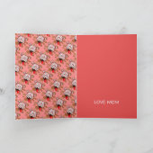 リトルピギー誕生日グリーティングカード 招待状 (内部)