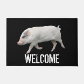 リトルピギー – Young Pig ドアマット (正面)