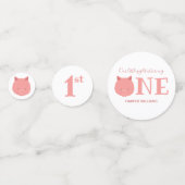 リトルピグかわいい動物の最初の誕生日 コンフェッティ (裏面)