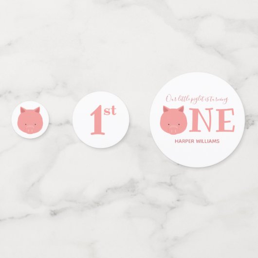 リトルピグかわいい動物の最初の誕生日 コンフェッティ (裏面)