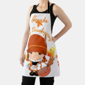 リトルピルグリムサンクスギビングカスタム エプロン (インサイチュ)