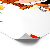 リトルピルグリムサンクスギビングカスタム ポスター (角)