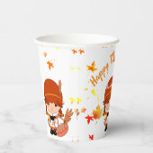 リトルピルグリムサンクスギビングカスタム 紙コップ (右)