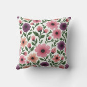 リトルピンクデイジー クッション (裏面)