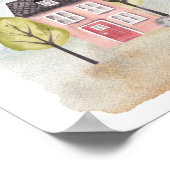 リトルピンクハウスポスター ポスター (角)