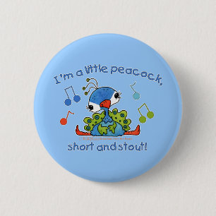 リトルピーコックショートスタウト 缶バッジ