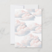 リトルピース天国エンジェルツインブックスベビー 招待状 (裏面)