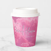 リトルピース天国ベビーガールシャワー紙カップ 紙コップ (正面)