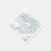 リトルピース天国ベビーシャワーシンプル スタンダードカクテルナプキン (角)