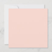 リトルピーチがやってくる ピーチベイビーシャワー 招待状 (裏面)