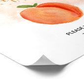 リトルピーチサマーおむつラッフルサイン ポスター (角)