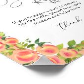 リトルピーチモダンおむつラッフル ポスター (角)