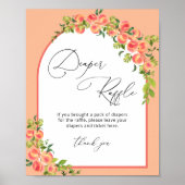 リトルピーチモダンおむつラッフル ポスター (正面)