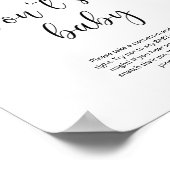 リトルピーチ言わないベビー ポスター (角)