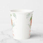 リトルピーチ金ゴールドフローラ誕生日 紙コップ (右)