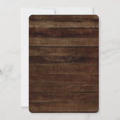 リトルピーナッツエレファントニュートラルベビーシャワー 招待状 (裏面)