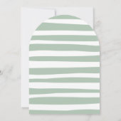 リトルピーナッツエレファントベビーシャワー招待状 招待状 (裏面)