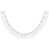 リトルピーナッツエレファントベビーシャワー誕生日パーティー バンティングフラッグ (全)