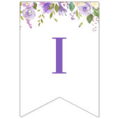 リトルピーナッツエレファントベビーシャワー誕生日パーティー バンティングフラッグ (第3の旗)