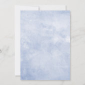 リトルピーナッツエレファントボーイズ赤ちゃんシャワー 招待状 (裏面)