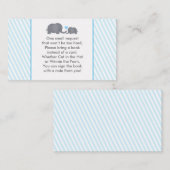 リトルピーナッツブックリクエストカード招待状 エンクロージャーカード (正面/裏面)