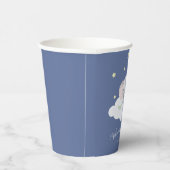 リトルピーナッツベビーシャワーブルーエレファントナプキン 紙コップ (右)