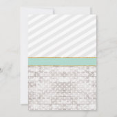 リトルピーナッツベビーシャワー招待状 招待状 (裏面)