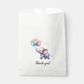 リトルピーナッツベビーゾウの赤ちゃんシャワー フェイバーバッグ (正面)