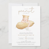 リトルピーナッツ水男女兼用彩ベビーショー 招待状 (正面)