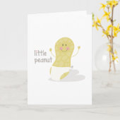 リトルピーナッツ カード (黄色い花)