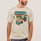 リトルピープルファミリーキャンパー Tシャツ (正面)