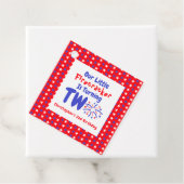 リトルファイレクラッカーの2回目の誕生日 フェイバータグ (インサイチュ)