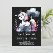 リトルファンタジーホース誕生日 招待状 (スタンド正面)