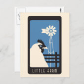 リトルファームはがき ポストカード (正面/裏面)