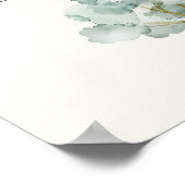 リトルファーム子供部屋ベビーシャワーおむつラッフルサイン ポスター (角)